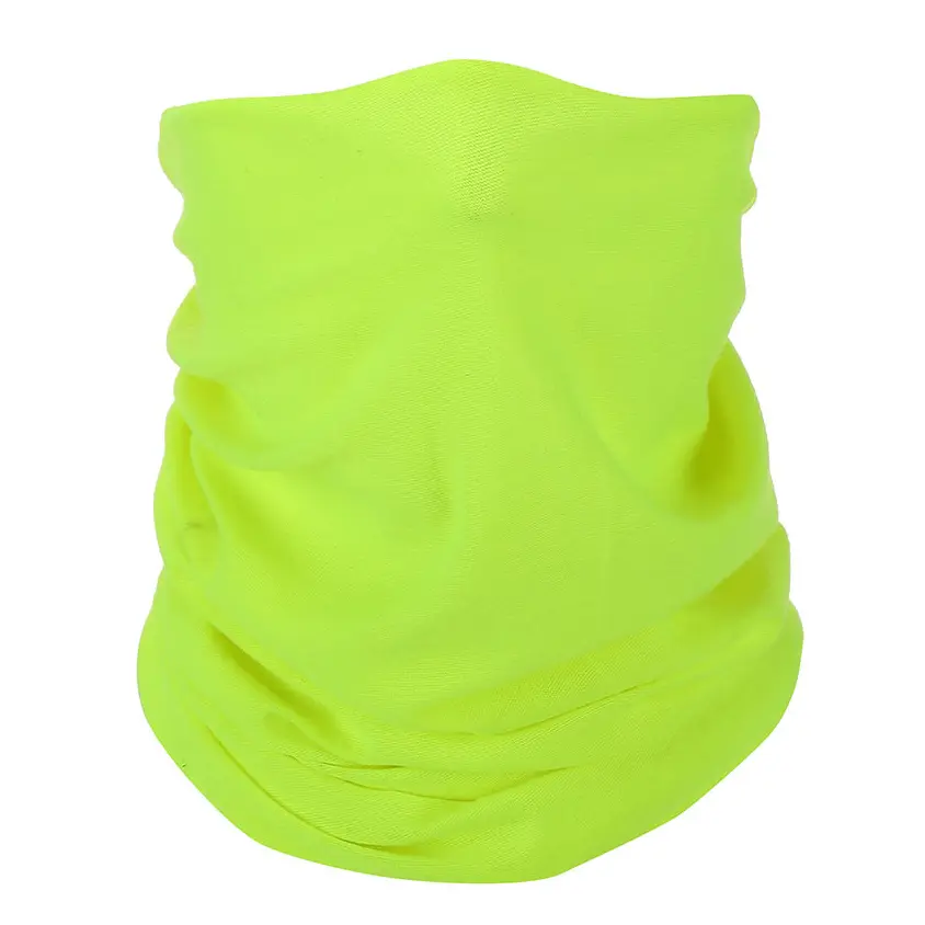 Hi-Visibility Fluorescent Neck Gaiter Safety Cooling Gear