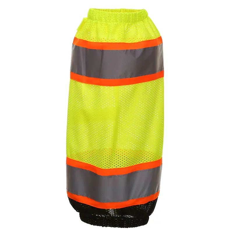 High-Visibility Solid Waterproof Leg Gaiters Yellow/Green