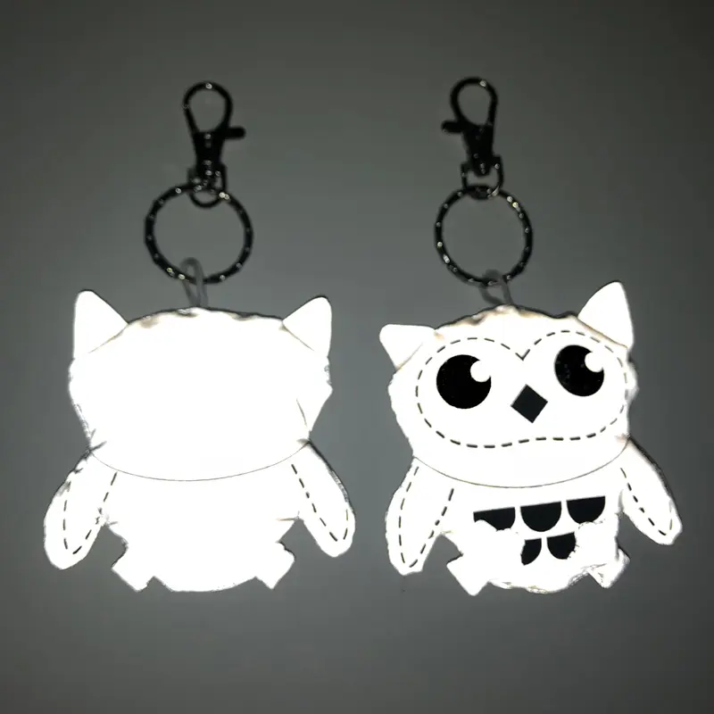 Reflex Reflective owl Key chain.jpg