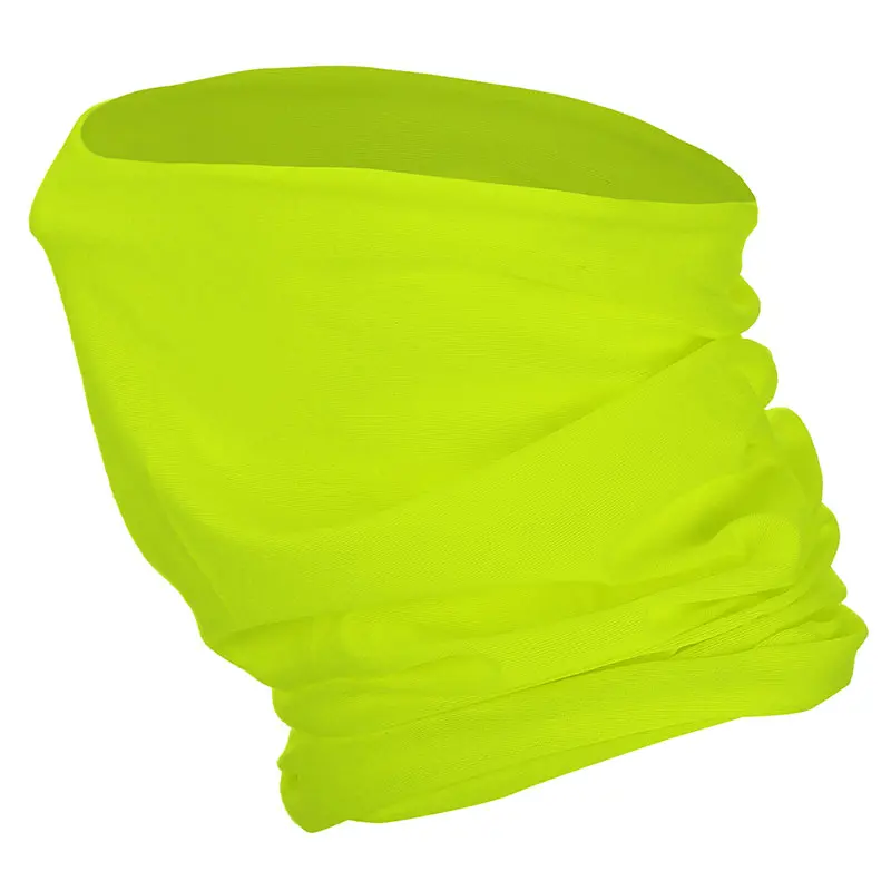  Fluorescent Neck Gaiter Safety Cooling Gear