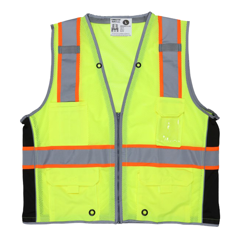 Hi-Vis Surveyor Safety Vest with 6 Pockets