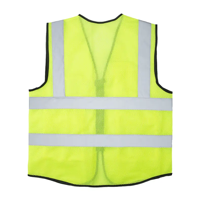 Reflective Safety Vest with Pockets Sliver Strip for Men and Women.jpg