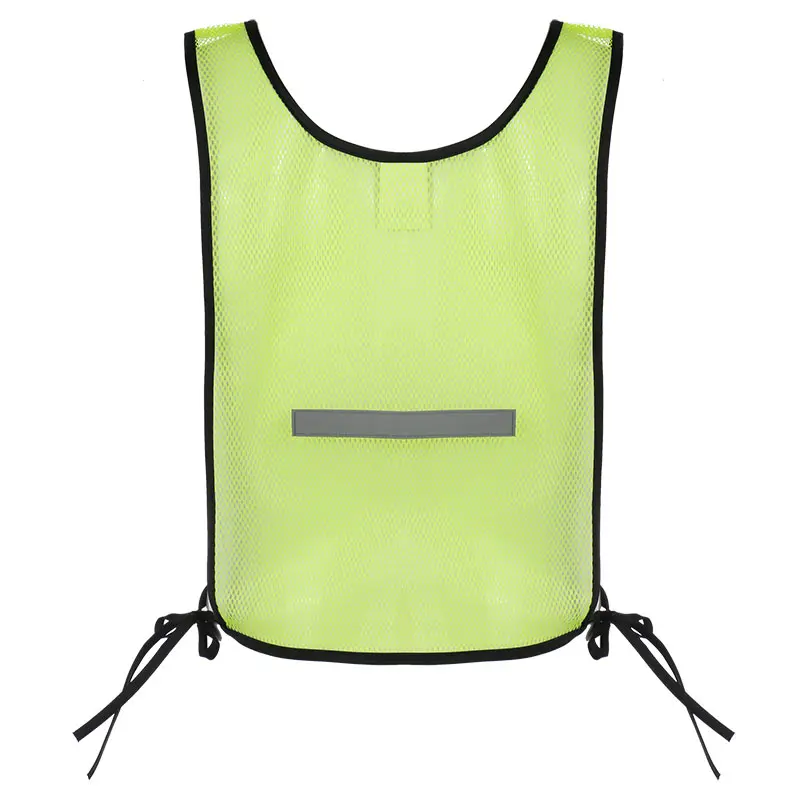 Economy cheap hi viz Safety vest mesh fabric with reflective tapes.jpg