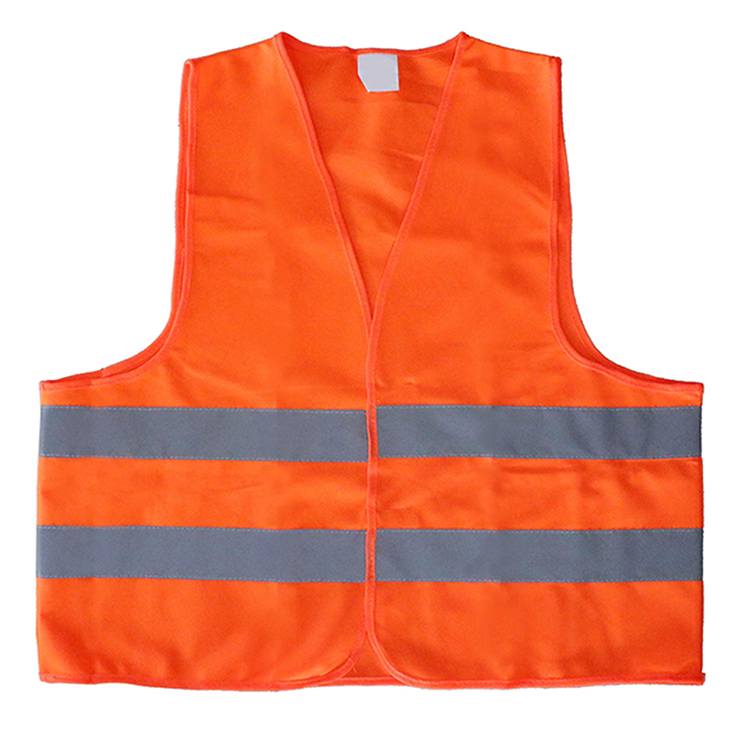  High Visibility Safety Vest with Reflective Tapes
