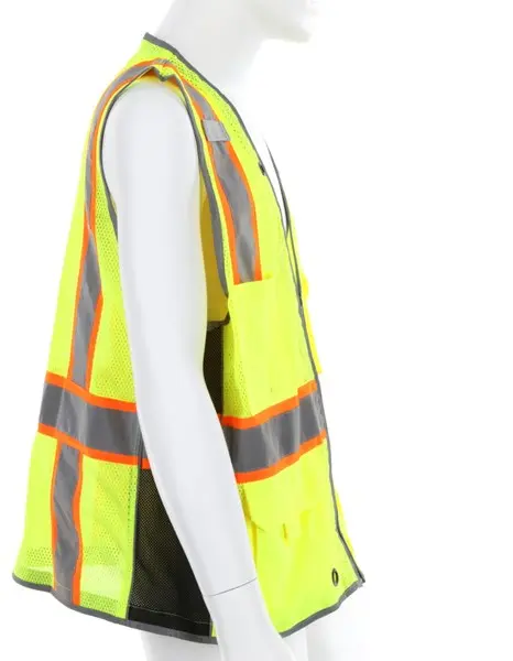 Hi-Vis Safety Vest with 6 Pockets