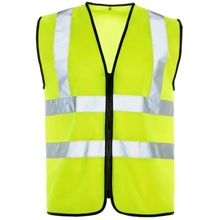High Visibility  Reflective Safety Vest with Zipper Closure.jpg