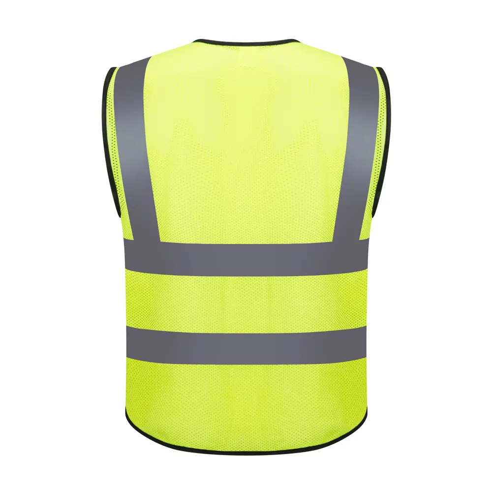 High Visibility Reflective Safety Vest with Pockets Sliver Strip for Men.jpg