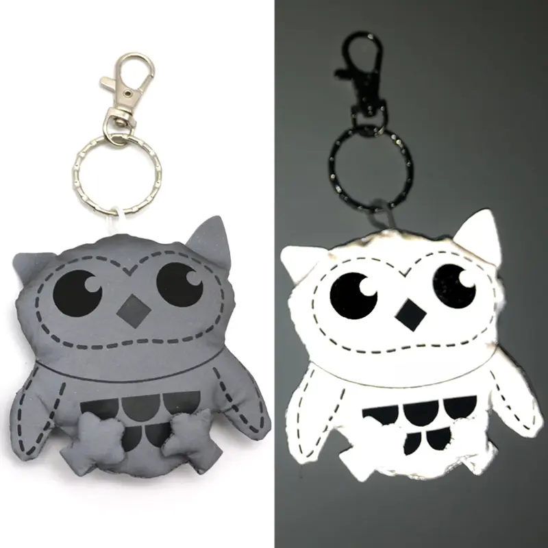Hi Vis Reflective owl Key chain.jpg