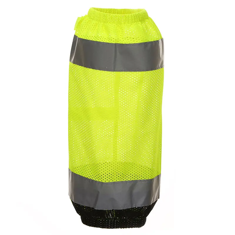 Hi Viz Reflective Yellow Orange Safety Leg Gaiters for Enhanced visibility