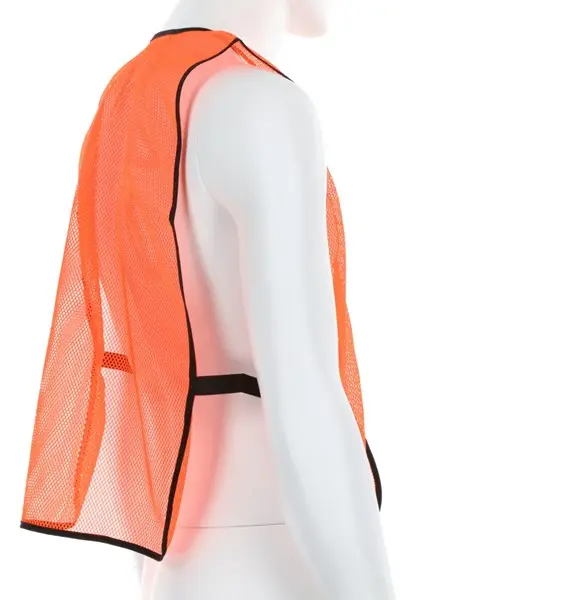 Florescent Orange Mesh Safety Vest Light Weight Polyester Mesh Fabric.jpg
