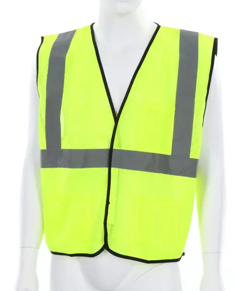 Reflective Lime Safety Vest with X pattern back .jpg