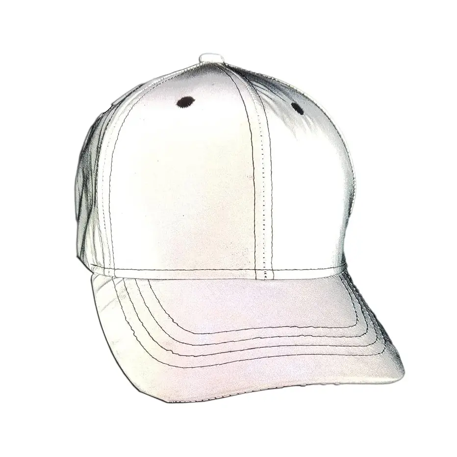 Hi Viz Fluorescent Reflective Hat for Men at Night
