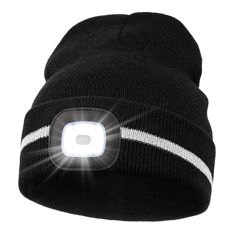 Headlamp Cap Winter Hat for Outdoor Sport Ski Running.jpg