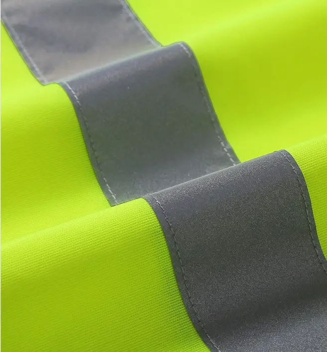 High Visibility Lime Reflective Safety Vest - Meet EN ISO 20471 Class 2 Standard.JPG